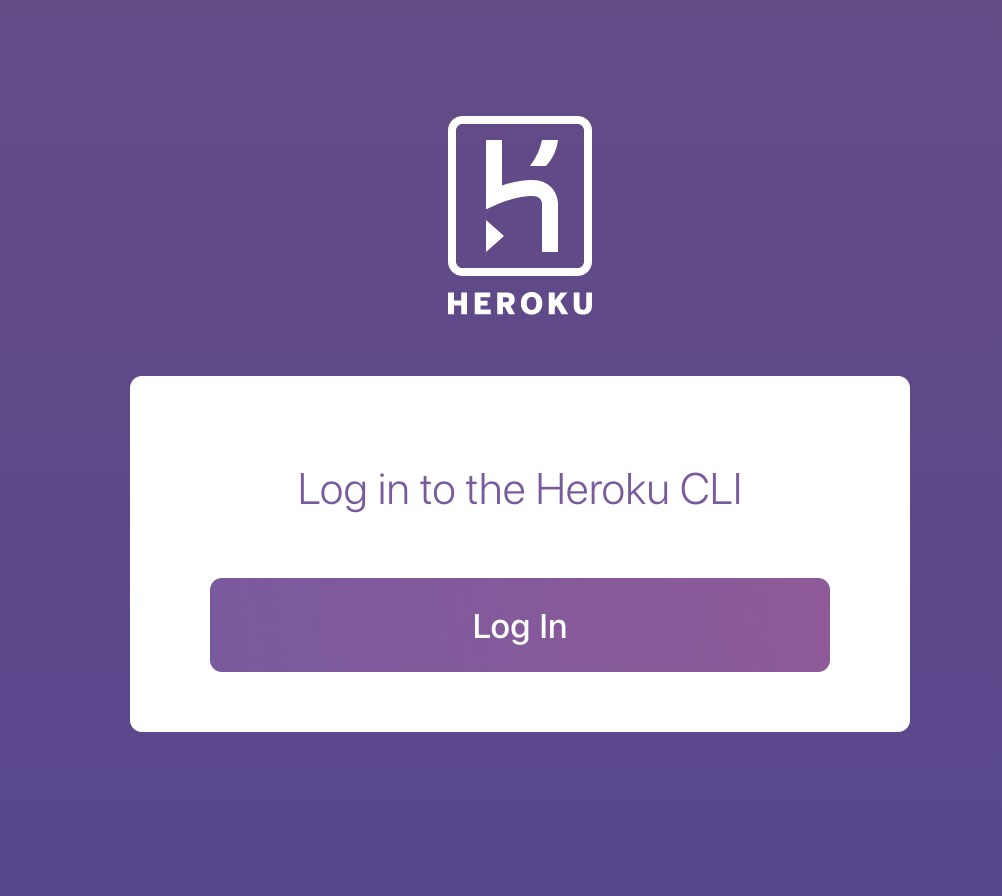 halaman heroku login