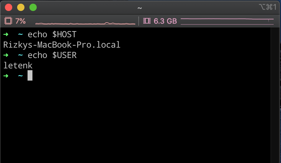 variable default mac