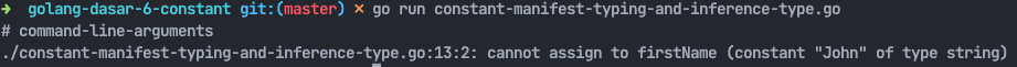 error redeclare value constant